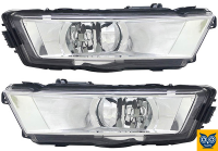 Протитуманна фара SKODA Rapid 2012+