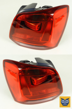 Фонарь задний VW Polo 2009-2014