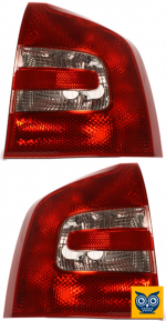 Фонар задній SKODA Octavia 2005-2009