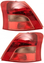 Фонар зовнішній задній Toyota Yaris 2006-2009