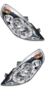 Фара Opel Movano с функцией доосвещения поворотов 2010+